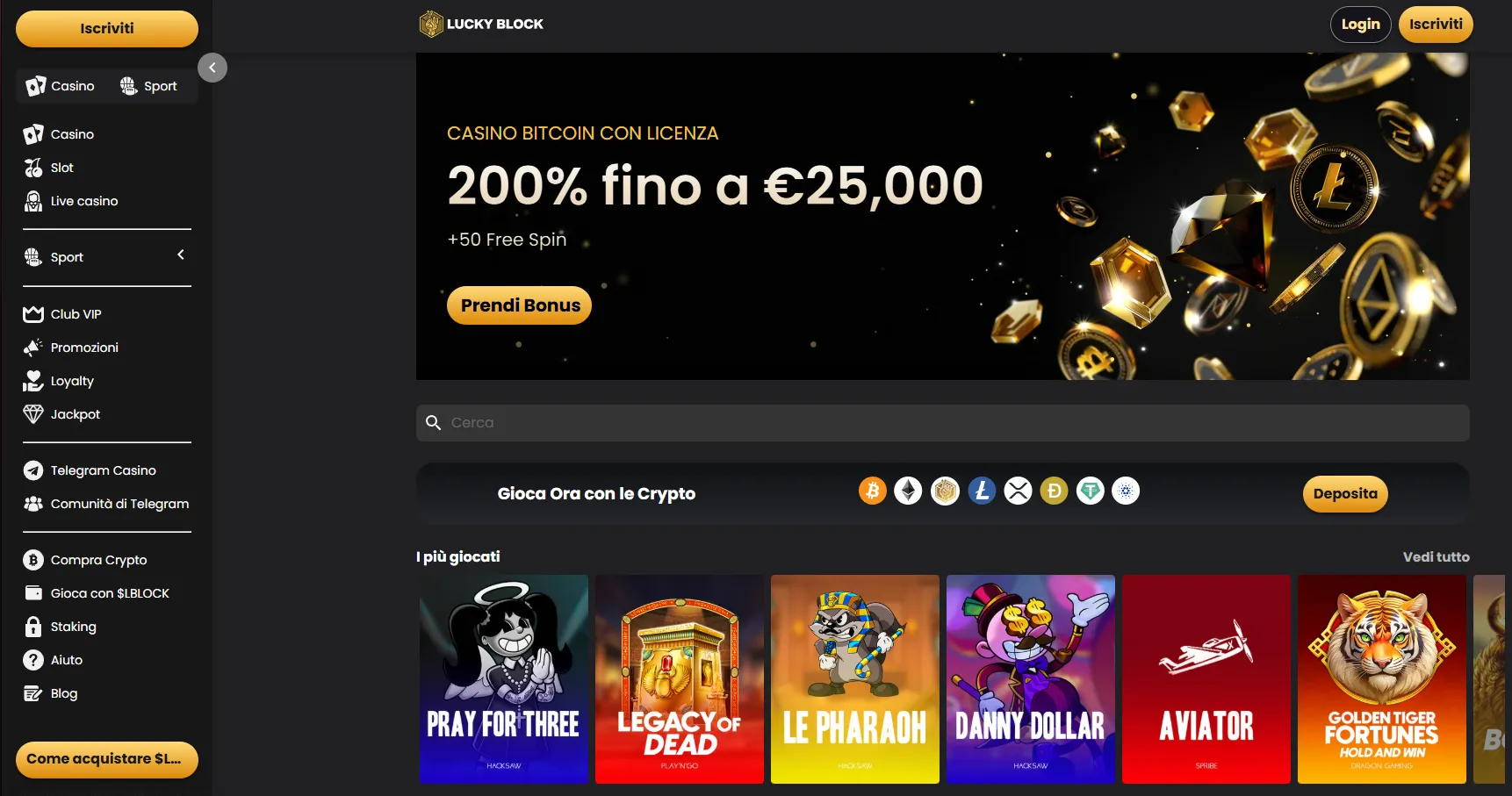 Lucky Block: Il Re delle Cripto Lucky Block