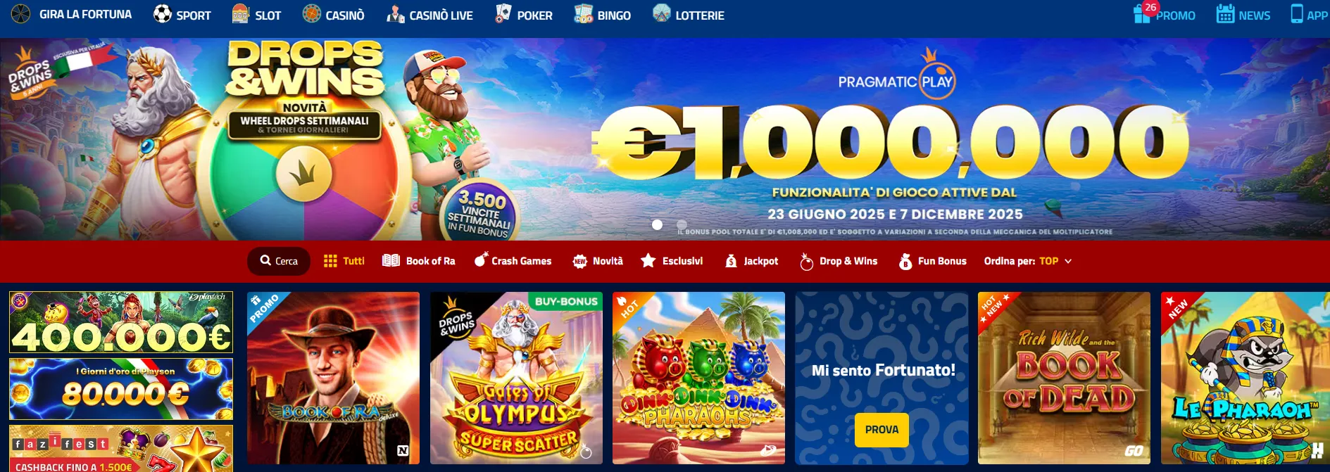 Catalogo dei giochi nei Migliori Casinò Senza AAMS: per tutti i gusti Catalogo Giochi nei Migliori Casinò non AAMS